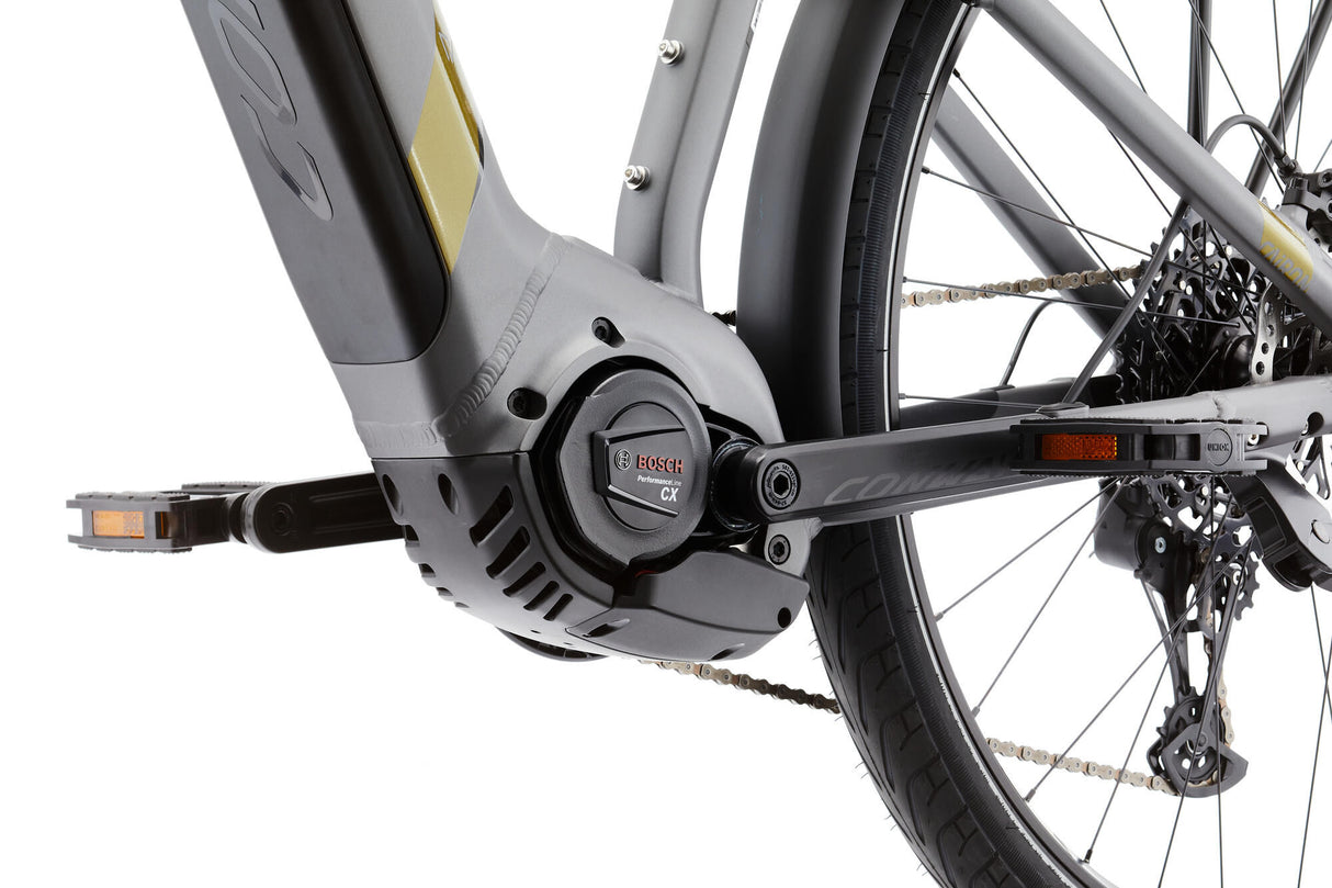 Conway Elektro-Trekkingrad Cairon T 5.0 mod. 23 ebike conw.cairon t 5,0 28 49 diam.12sp grau bro.