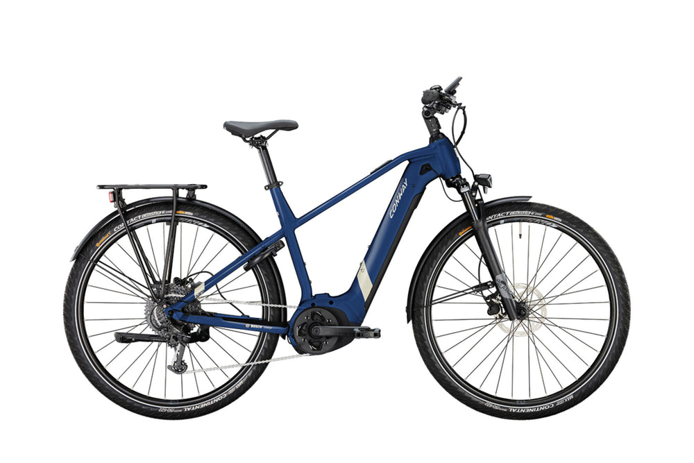 Conway Elektro-Trekkingrad Cairon T 2.0 500 mod. 23 ebike conw.cairon t 2,0 500 28 54 Durchm. blaue Des.