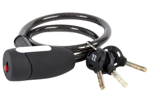 Pythonslot Cable Lock 10x60cm Negro en la tarjeta