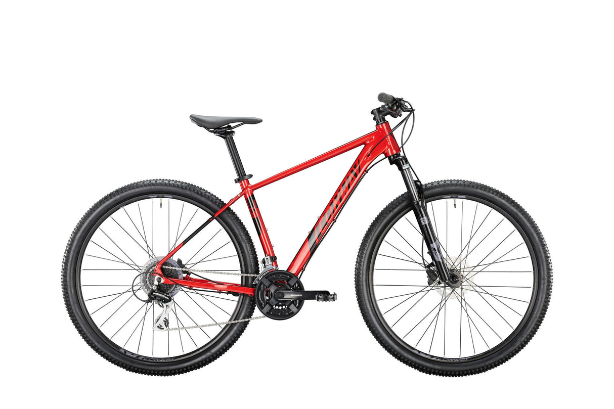 Conway MTB-Hardtail MS 4.9 Mod. 24 Fahrrad conw.ms 4,9 29 51 Hardtail 24sp rot schwarz