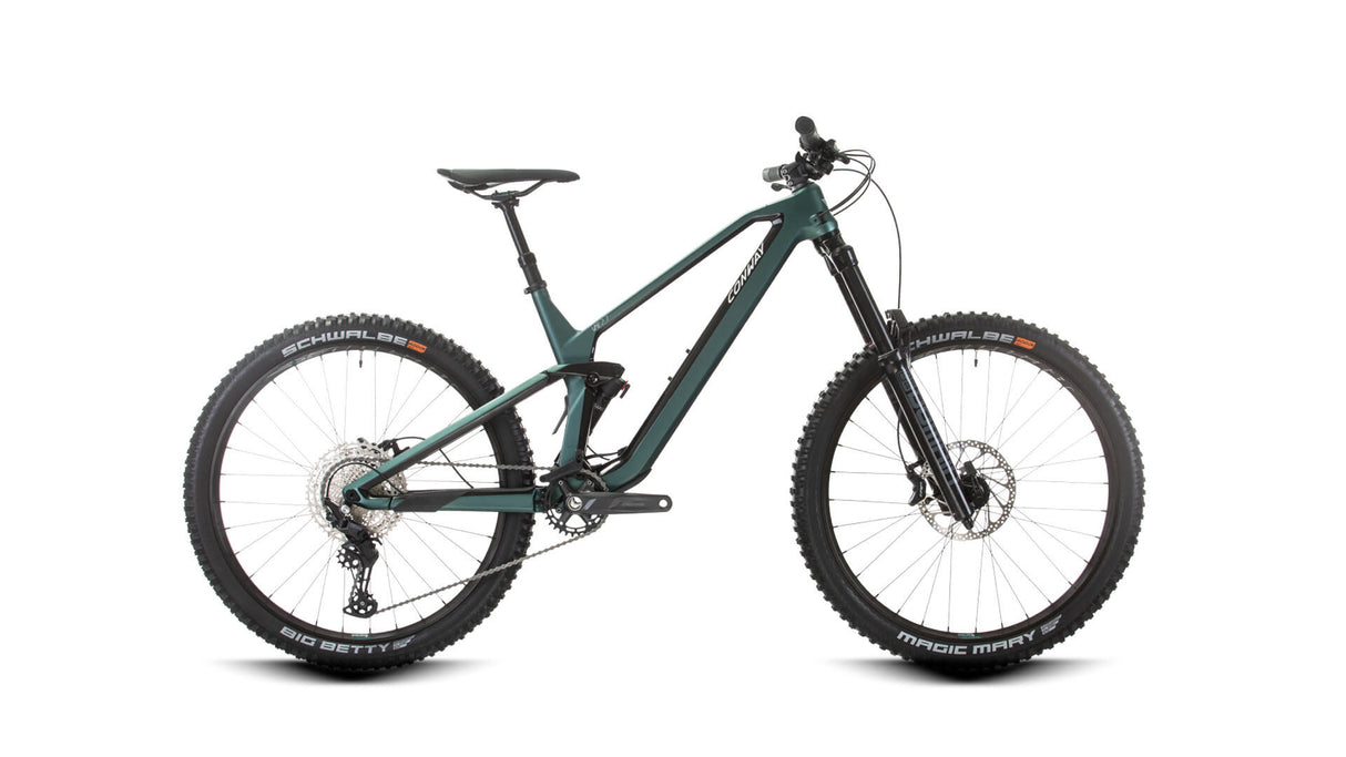 Conway MTB Vollfederung WME 2.7 Mod. 24 Fahrrad Conw.WME 2,7 27,5 43 Vollfederung 11G Moos Chrom