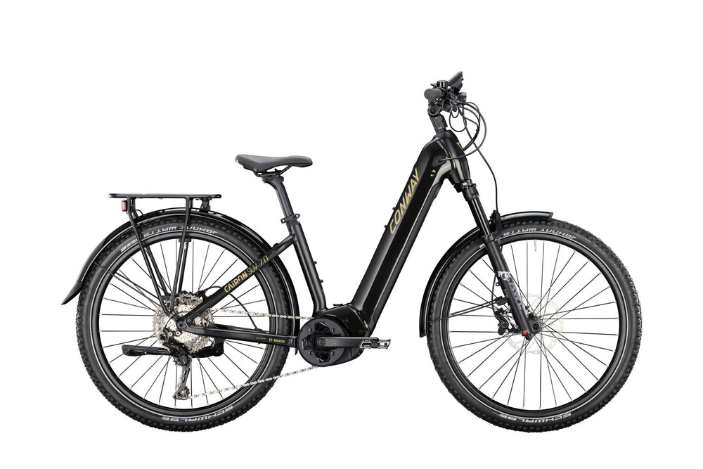 Conway elektrisches SUV Cairon SUV 7.0 Mod. 24 E-Bike conw.cairon SUV 7.0 27,5 54 Wave 11-Gang BL Gold