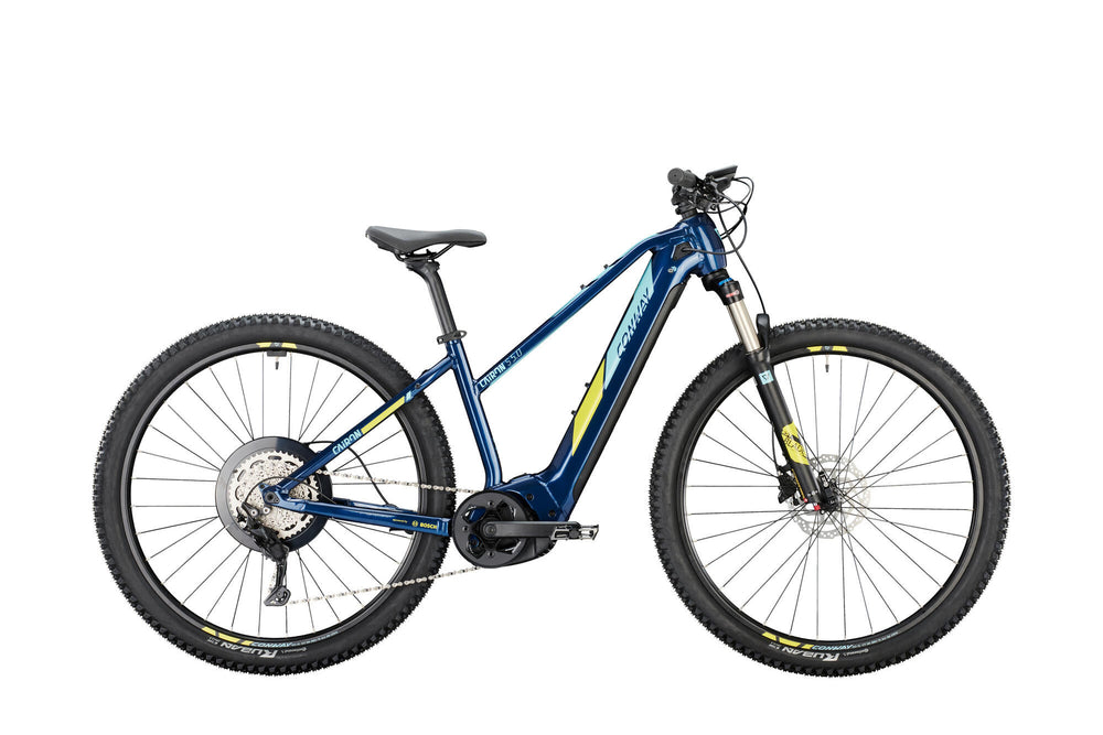 Conway Elektro-MTB-Hardtail Cairon S 5.0 Mod. 24 E-Bike Conw.Cairon S 5.0 29 41 Pedal. 9sp blau blau