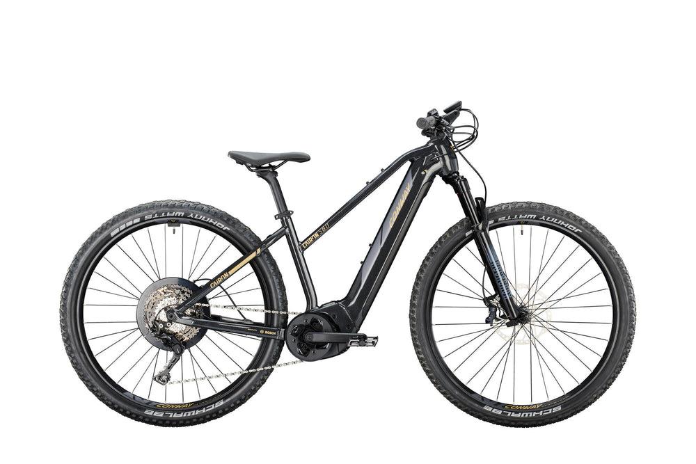 Conway Elektro-MTB-Hardtail Cairon S 8.0 Mod. 22 ebike conw.cairon s 8.0 29 53 trap.11sp bl. Gold