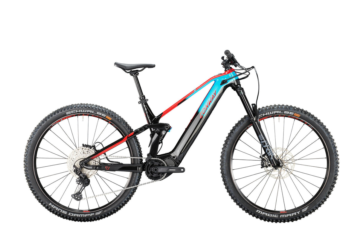 Conway Elektro-MTB vollgefedert EWME 4.9 Mod. 24 E-Bike conw.ewme 4,9 29 41 vollgefedert. 12 EL Turq. Hrsg