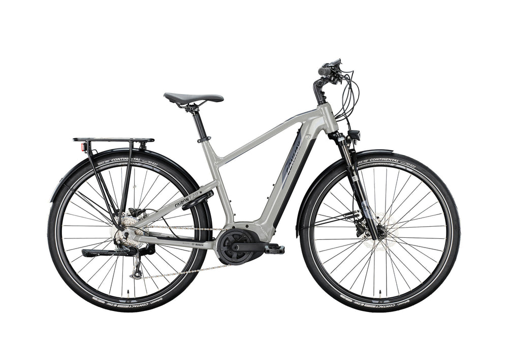 Conway Elektro-Trekkingrad Cairon T 2.0 625 mod. 22 ebike conw.cairon t 2,0 625 28 58 Durchm. 9sp grau