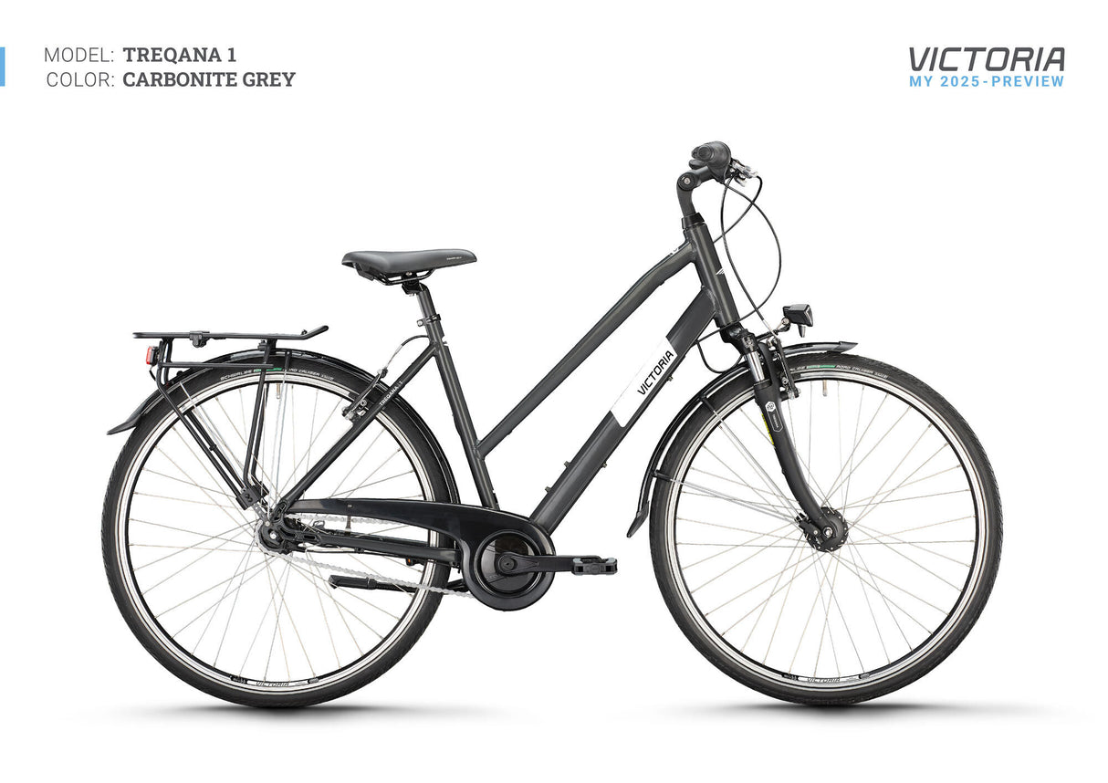 Victoria Trekkingrad Treqana 1 (#1) Rad Treqana 1 28 50 Stufen. 7gg Kohlenhydrate. grau