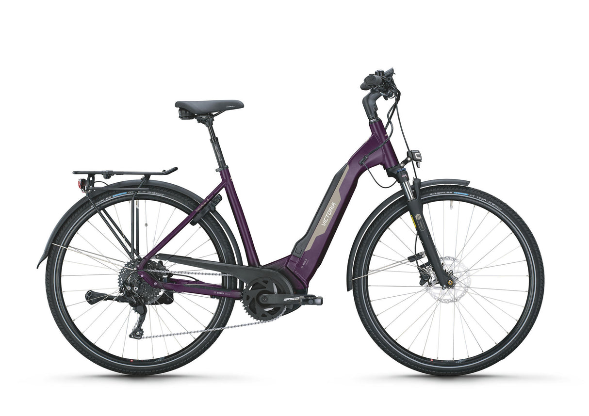 Victoria Elektro-Trekkingrad Tresalo 6 (#1) E-Bike Vict. Tresalo 6 28 56 10sp Welle lila