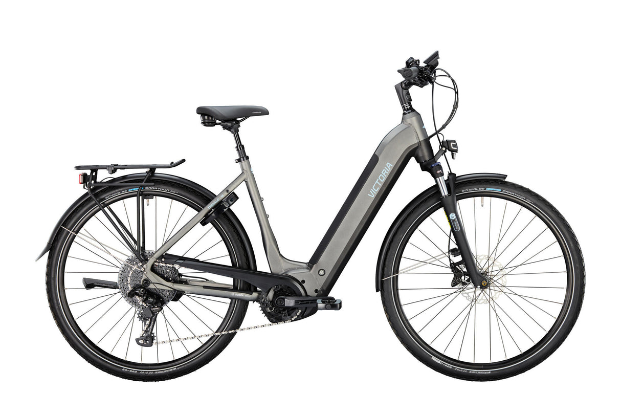 Victoria Elektro-Trekkingrad Tresalo 16 (#1) E-Bike Vict. Tresalo 16 28 48 11sp Wave Fledermaus schwarz