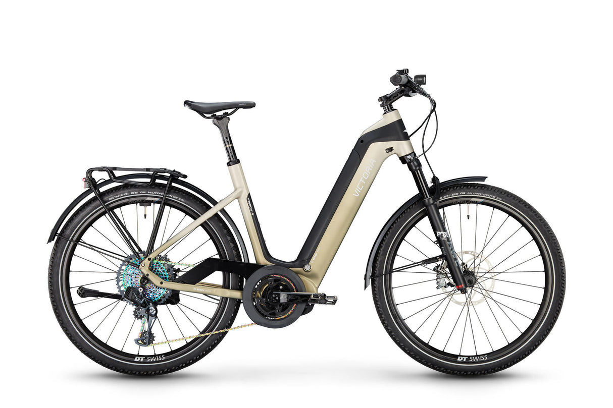 Victoria Elektro-SUV Fybron 8 (#1) E-Bike Vict.Fybron 8 28 46 12SP Wave Wheat Beige