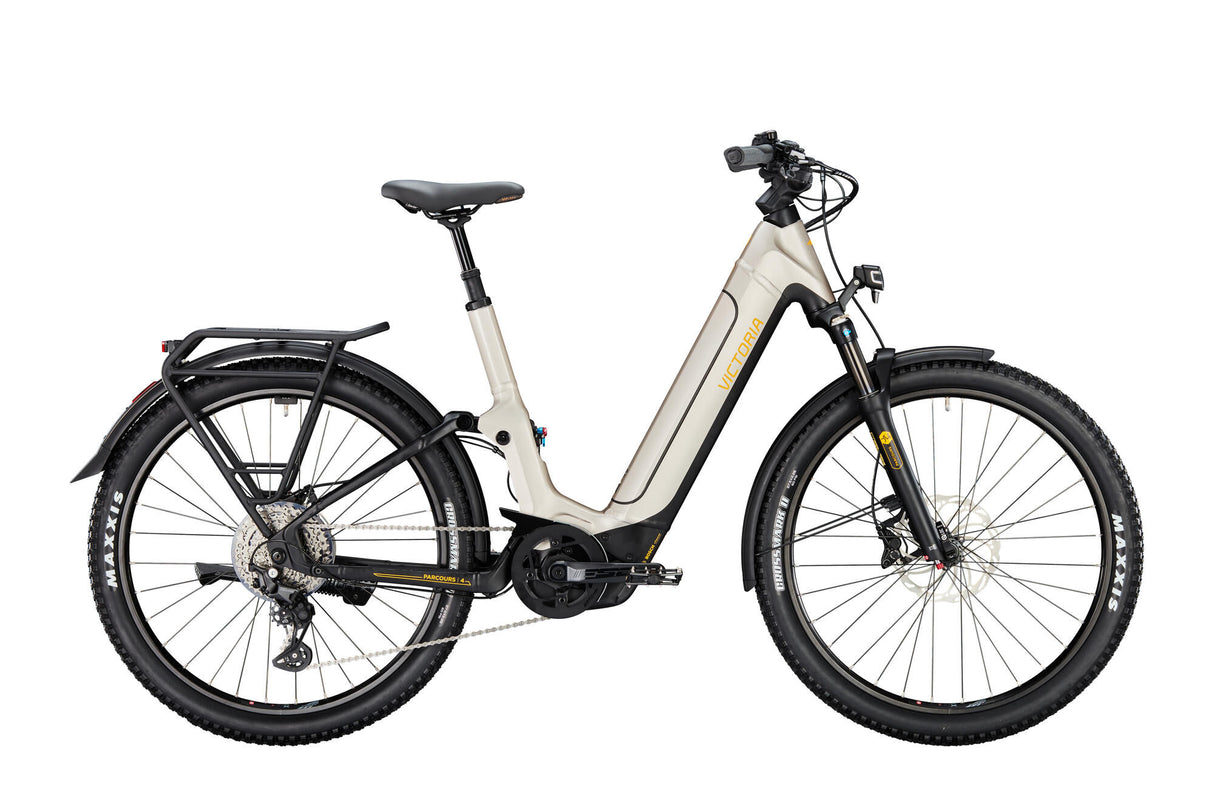 Victoria Elektro-Vollfederung Trail 4 (#1) E-Bike Vict.Parcours 4 28 46 10 SP Wave Grey