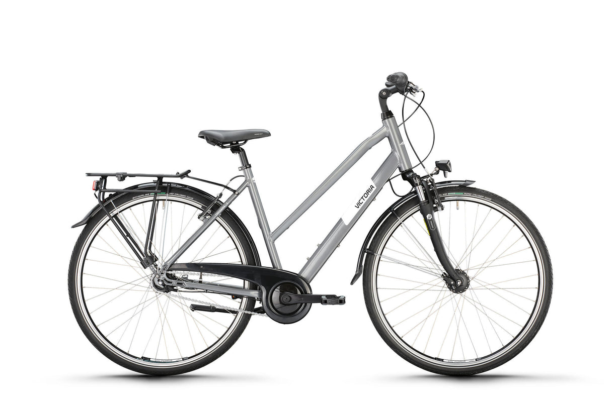 Victoria Trekkingrad Treqana 3 Mod. 24 Fahrrad vict.treqana 3 28 51 Stufen. 7fach Freilaufnabe grau