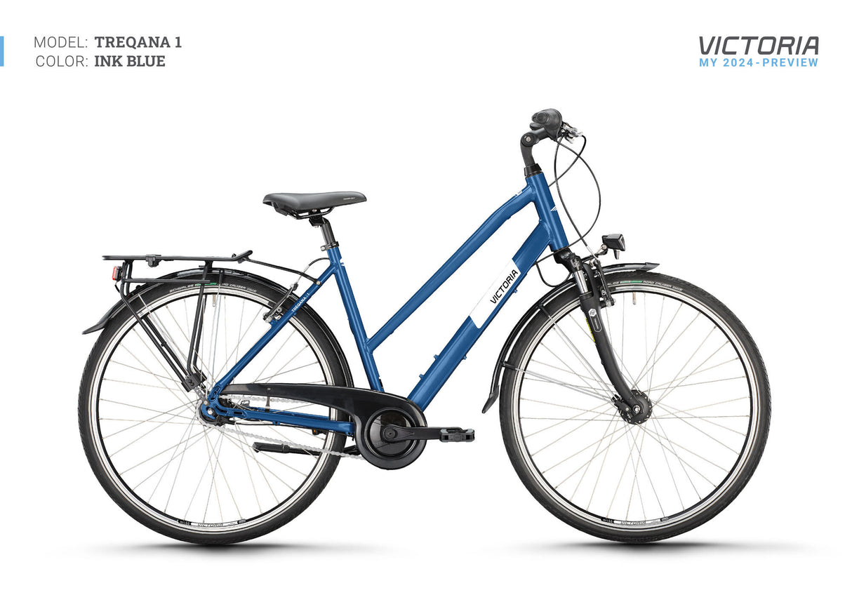 Victoria Trekkingrad Treqana 1 Mod. 24 Fahrrad vict.treqana 1 28 50 Stufen. 7 Sp. Tinte blau