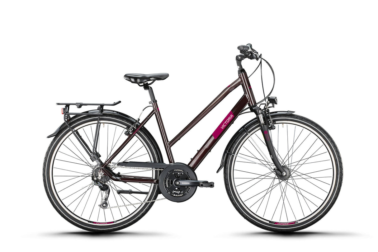 Victoria Trekkingrad Treqana 2 Mod. 24 Fahrrad vict.treqana 2 28 51 Stufen. 24 EL Rossobraun