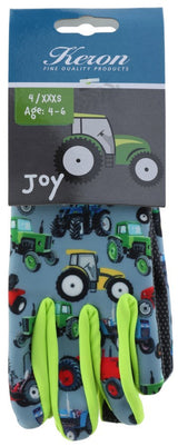 Keron Kinderhandschuh Joy 4 6 Jahre Traktormotiv