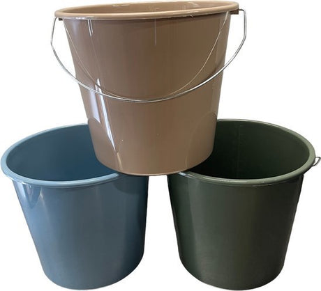 Produkte Haushaltsplastikeimer 10 Liter Ökofarben