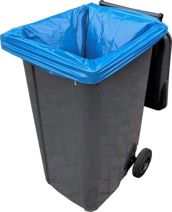 Produkte Containersäcke LDPE 65 25 x 140cm T 70 blau 240ltr