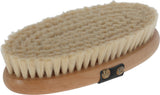 Pferdebürste mit Holzrücken