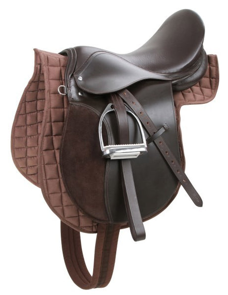 Producten zadelstartset haflinger 17 5 bruin