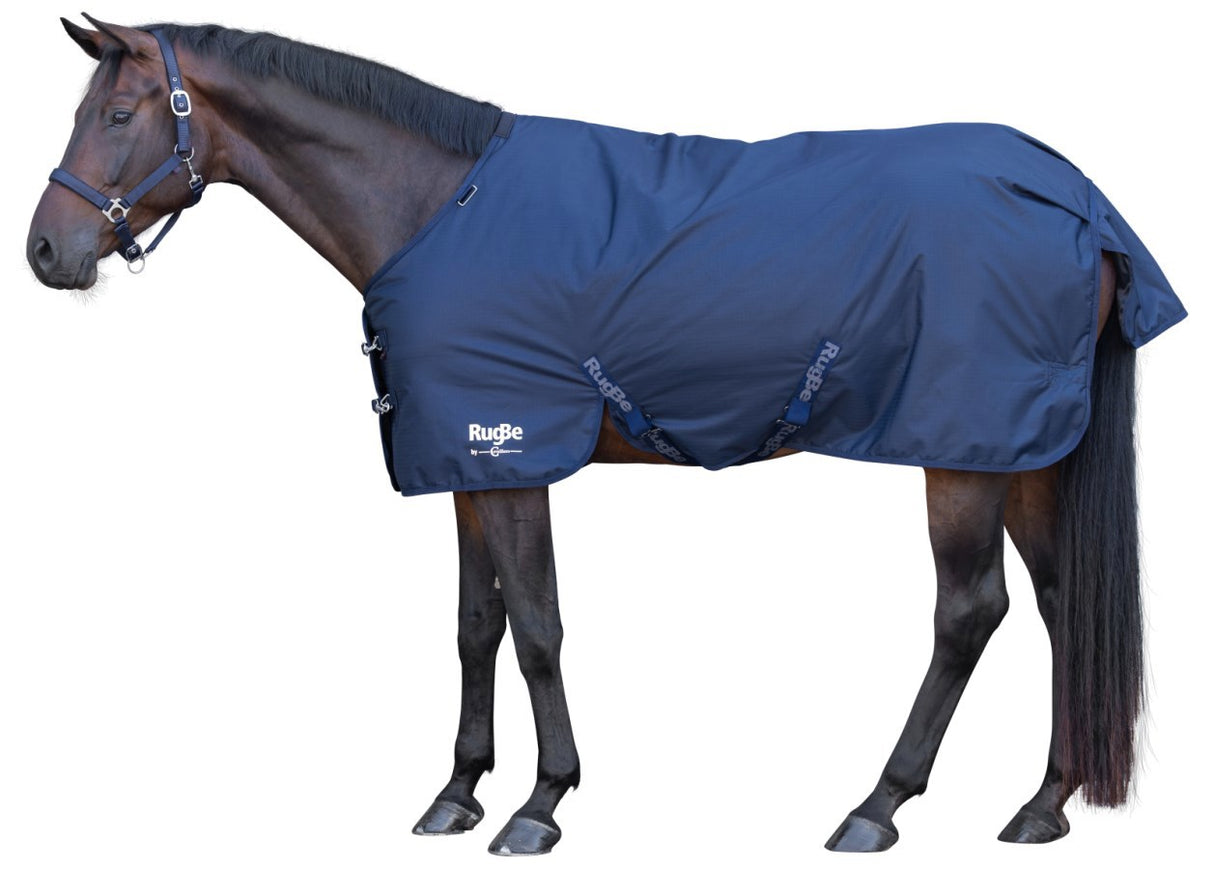 Abi Pferdedecke Outdoor Rugbe Marine 135cm grau