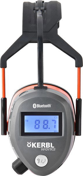 Der Ohrenschützer von Kerbl funktioniert mit Radio und Bluetooth