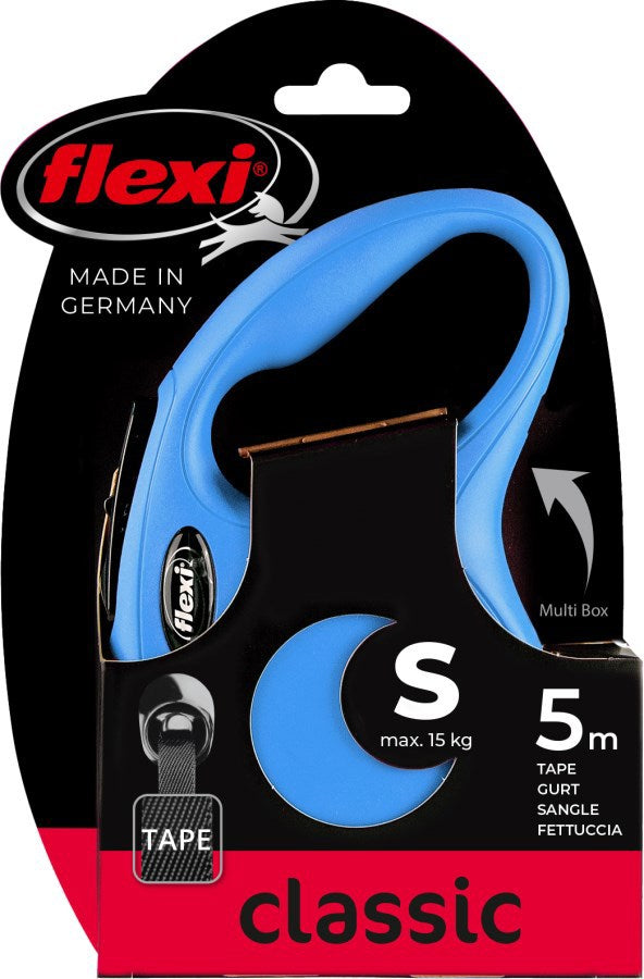 Flexi Retractable Line Classic Tape Blau