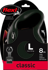 Flexi Retractable Line Classic Tape schwarz