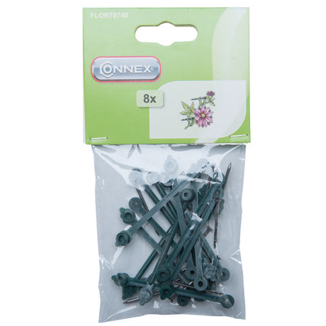 Connex Produkte Rapa Pflanzenklammern Clematisklammern 6 5cm 8 Stück