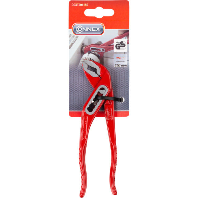 Connex Wasserpumpenzange 240 mm rot CV SB – Coxt204240
