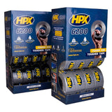 Hpx producten toonbankdisplay duct tape zilver 48mm x 25m 12xcs5025