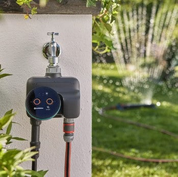 Gardena smart dual water control besproeiingscomputer (grijs turquoise, 19034-20)
