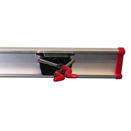 Producten bruns gereedschaprail aluminium 100cm