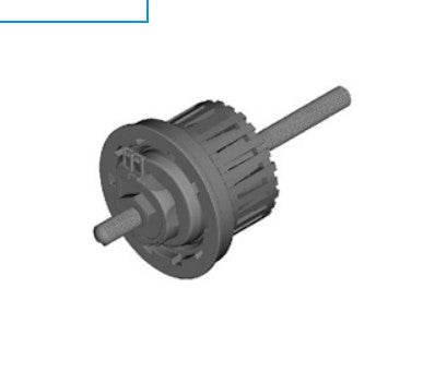 Shimano Naaf Dynamo Interior DH-C6000-2R