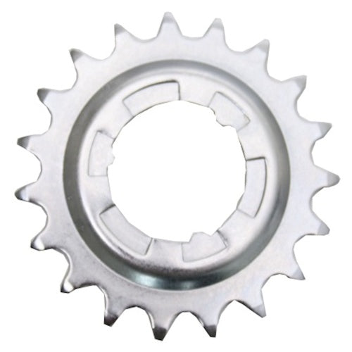 Shimano-Ritzel 19 Zähne mit interner Nabe – Silber