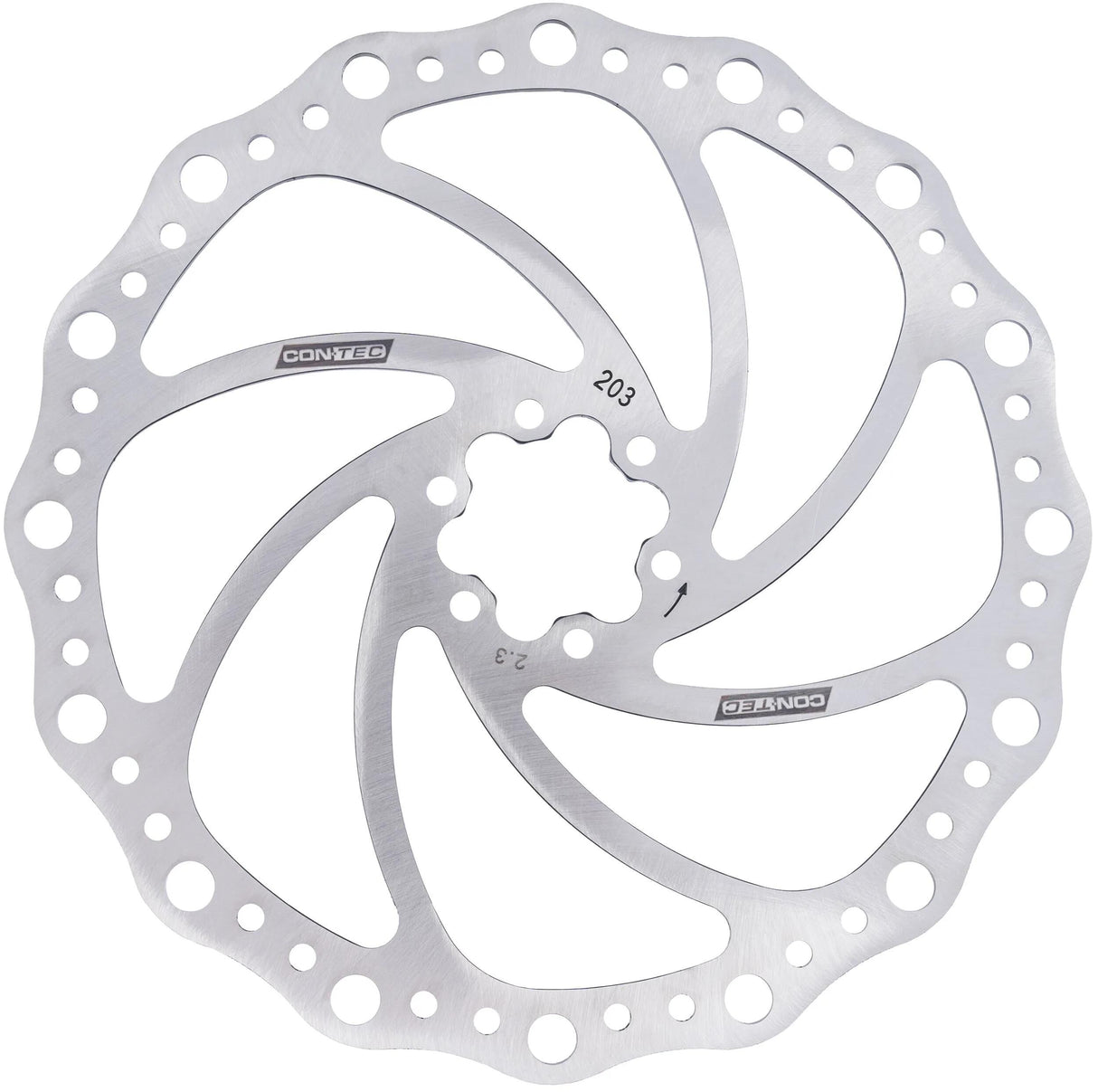 Contec Bremsscheibe cdr-et ct Disc br. Rotor CDR-ET 203 mm x 2,3 mm 6-Loch