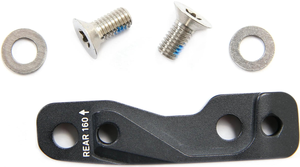 Sram Scheibenbremsadapter BR.CAL.Adapter f.160mm hinten Edelstahl