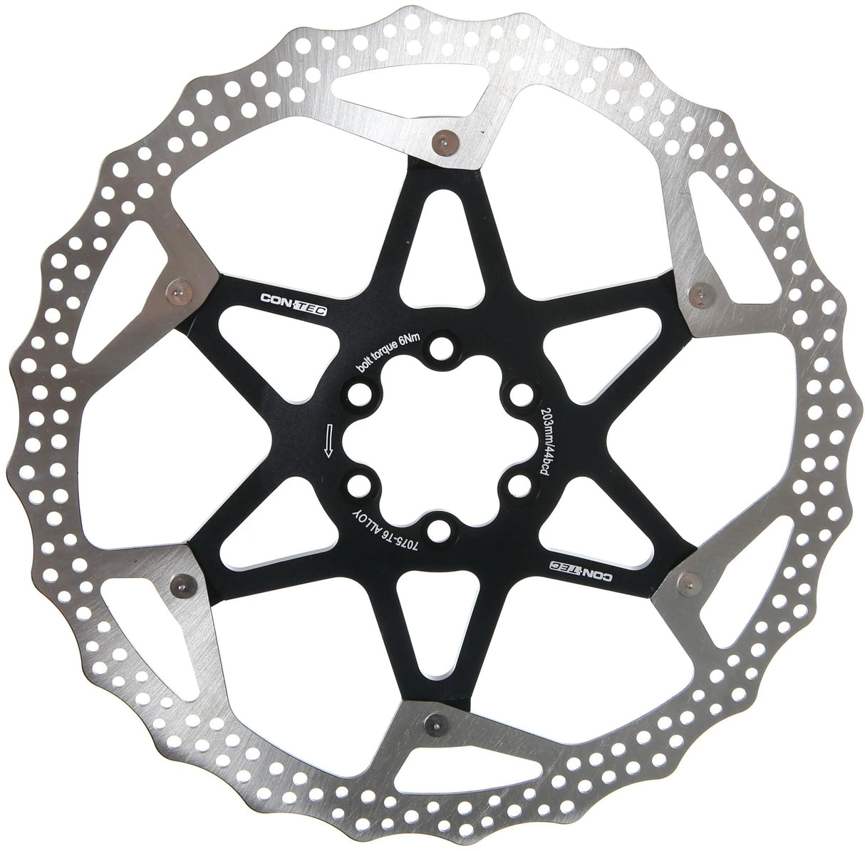 Contec Bremsscheibe CDR-HD 1 ct Disc br. Rotor CDR-HD1 203 mm 2-teilig 6-Loch