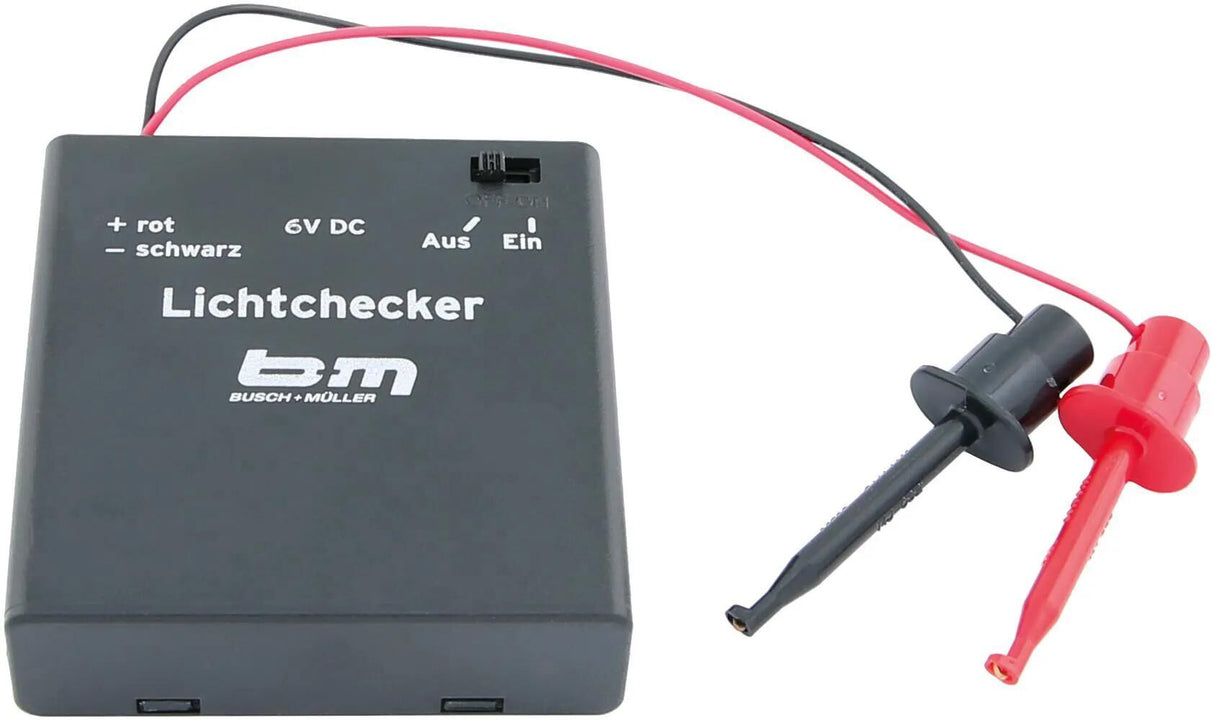 Busch + Müller Buschmüller Prüfgerät Lichtprüfer Lichttester B M Lichtprüfer Licht
