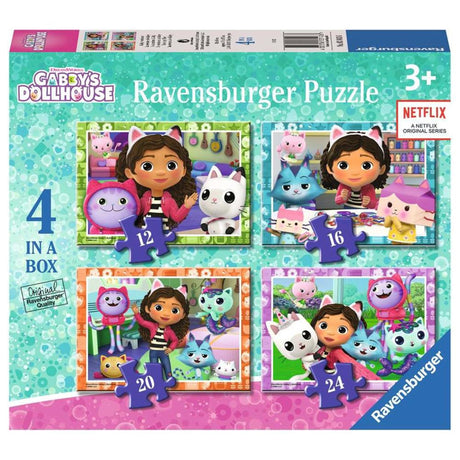 Ravensburger Gabbys Puppenhaus-Puzzle 4in1