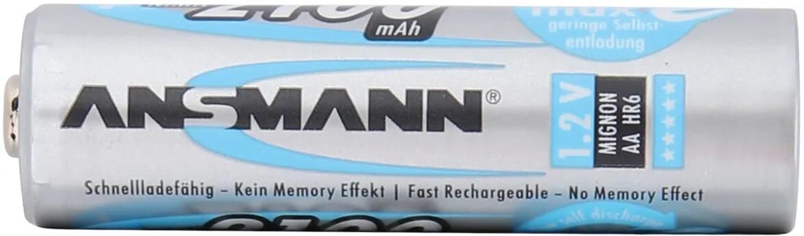 Ansmann Batterien Maxe Akku-Schläger. Maxe Mignon 4-teilig, 2100 mAh