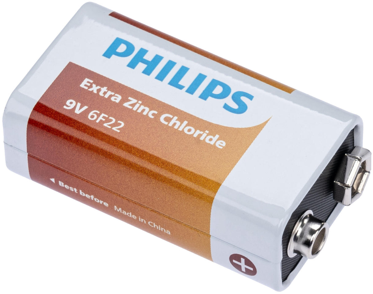 Philips Akku Longlife Akku Longlife 6F22 E-Block 1 im Blister