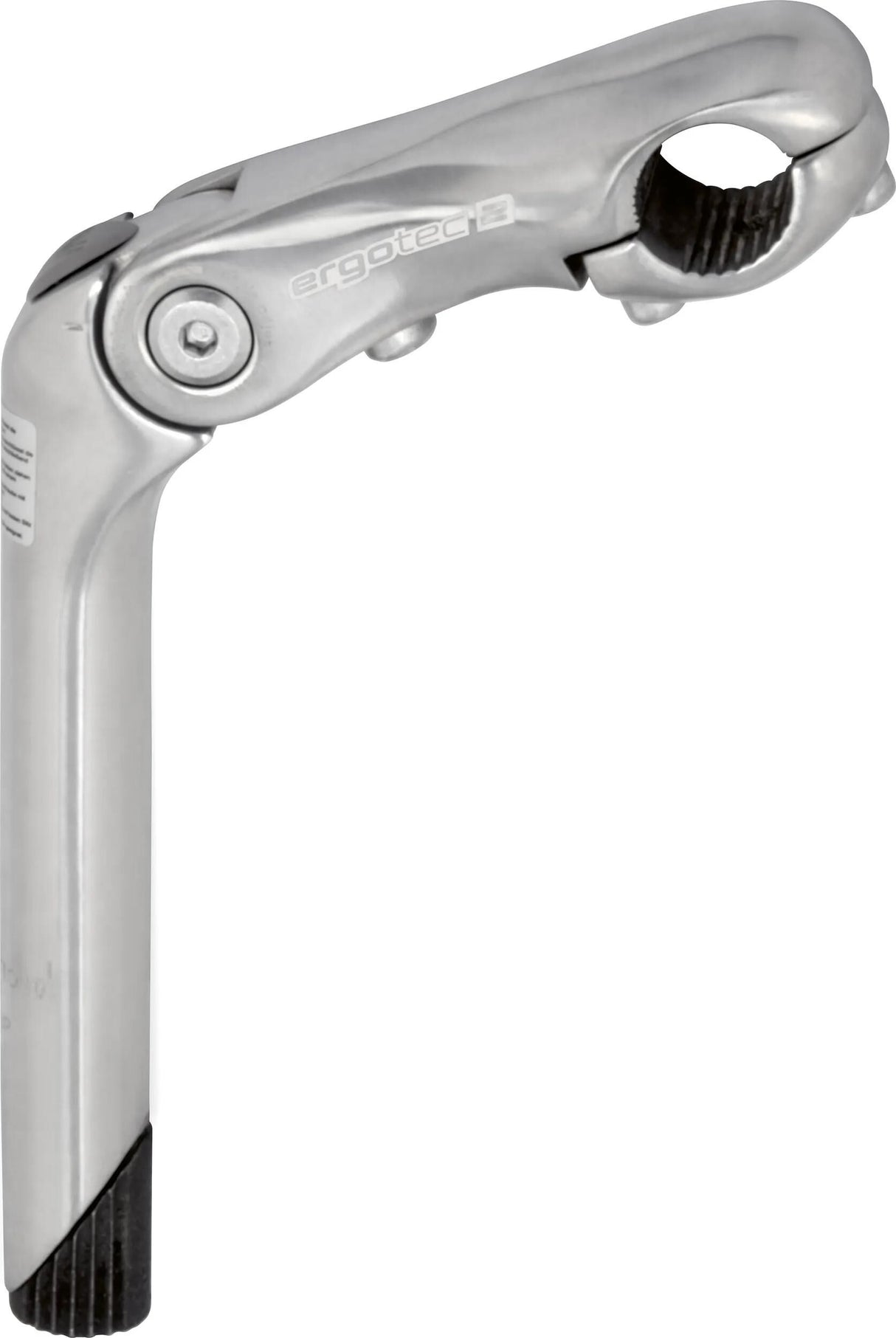 Ergotec Vorbau Kobra Vario Vorbau Cobra 25,4mm 110 180mm Silber Alu