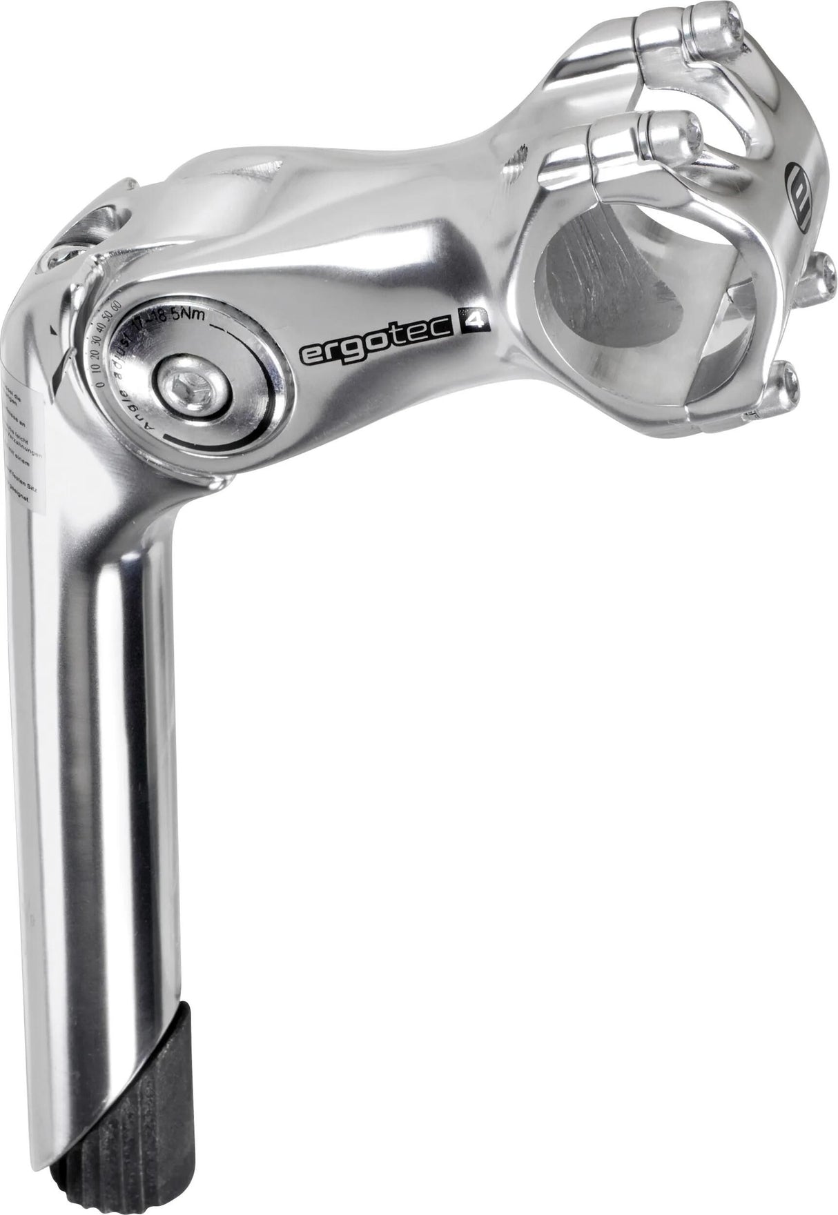 Ergotec Vorbau Octopus 2 Vorbau Octopus 2 Rohr 110mm Level 4 Sil.