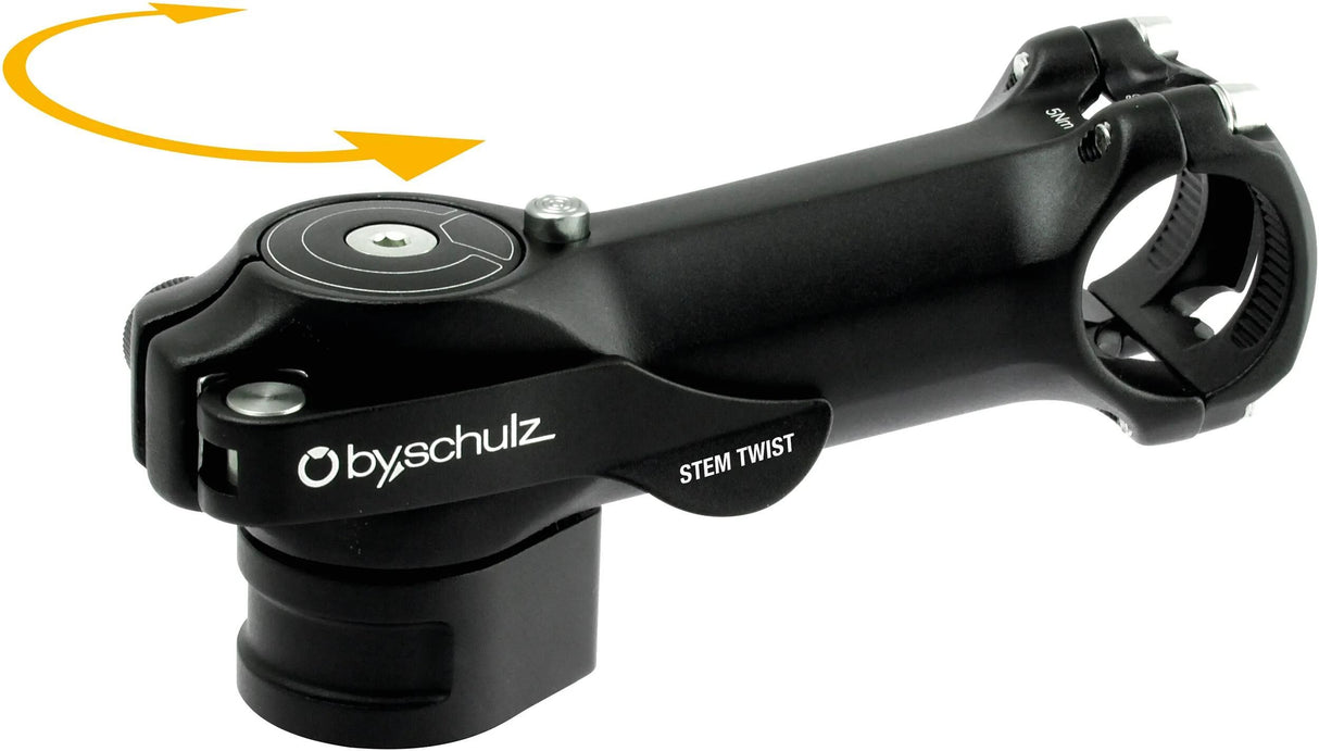 Von Schulz Vorbau Twist SDS Vorbau Vorbau Twist SDS 90 31,8 mm, Alu, schwarz