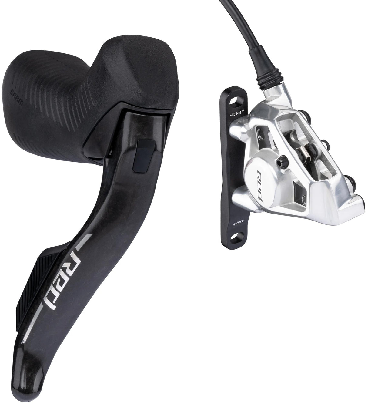 Sram Scheibenbremse rote Achsen E1 Scheibenbremse rote Achsen E1 rechts 950 mm Linie