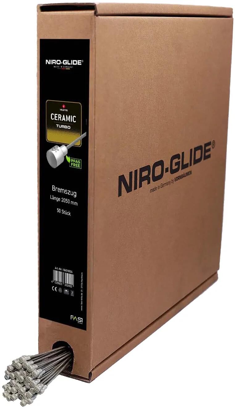 Niro-Glide-Bremsinnenkabel Turbo Niro Glide Keramik-Turbobremskabel Birnenspitze 205