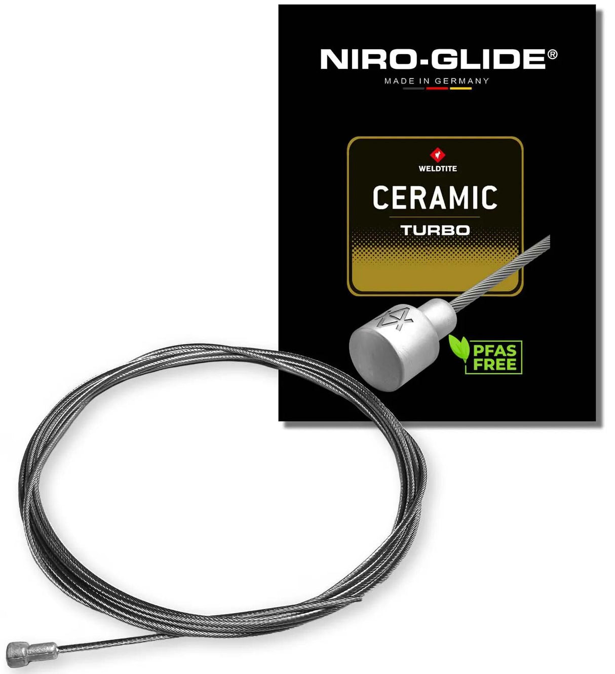 Innenkabel der Niro-Glide-Bremse, Turbo-Niro-Glide-Keramik-Turbobremskabel, Birnennippel