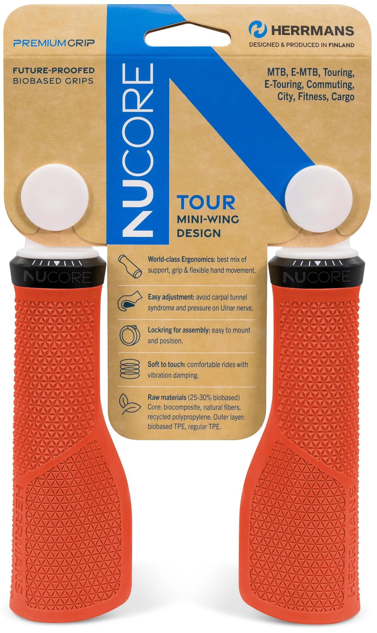 Herrmans Nucore Tour Griffgriff Herramns Nucore Tour 130 mm Peak Lava