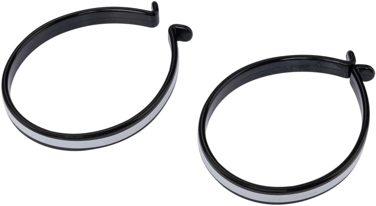 Contec Hosenklemmenpinzette CT Hosenklemmenpaar m. Reflexstreifen, schwarz