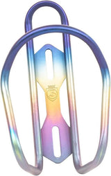 Silca Flaschenhalter aus eloxiertem Titan Ti Bot.cage anod.tit. Regenbogen